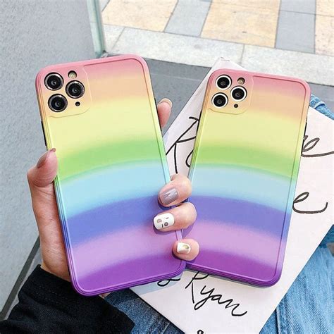 rainbow silicone case